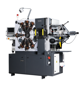 DLTEK DV series vertical NC multislide machine, a high-speed modular forming platform and compatible alternative to Bihler and Finzer ZUB systems for precision metal stamping